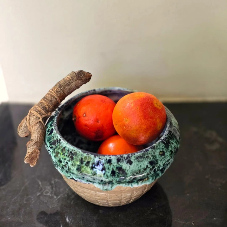 کاسه دسته دار | به سبک آتلیه رَف