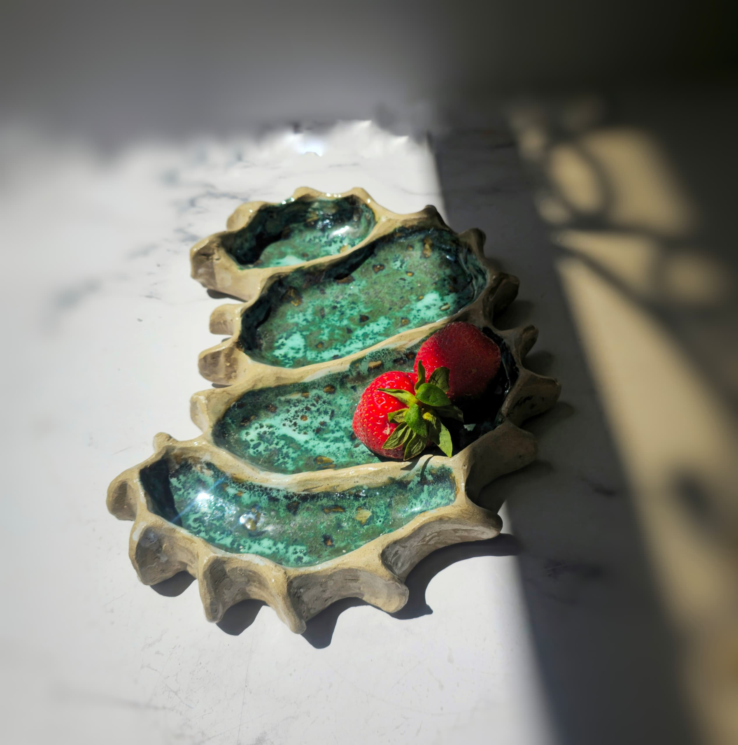 ست دوتایی اردوخوری سرامیک دستساز